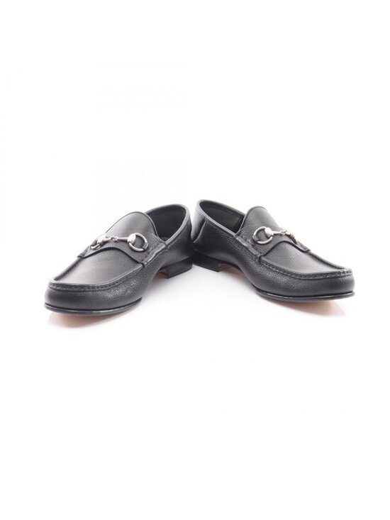 Gucci Loafers Horsebit Black Leather main image 8